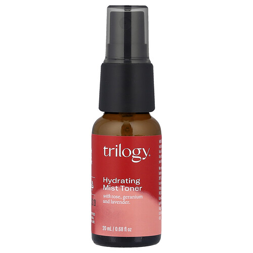 Trilogy, Hydrating Mist Toner, For All Skin Types, 0.68 fl oz (20 ml)