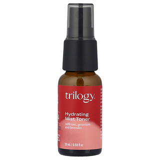 Trilogy, Hydrating Mist Toner, For All Skin Types, 0.68 fl oz (20 ml)