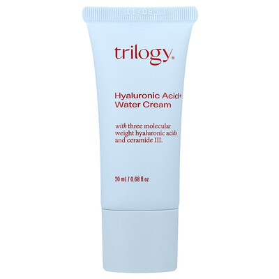 Product Image for Trilogy, Hyaluronic Acid + Water Cream, 0.68 fl oz (20 ml)