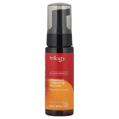 Trilogy, Mousse de limpieza con vitamina C, 50 ml (1,69 oz. líq.)