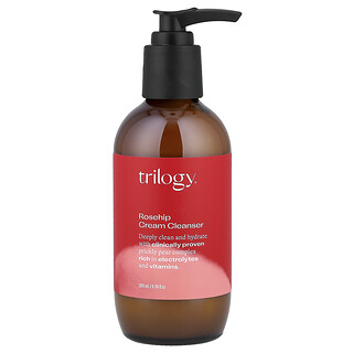 Trilogy, Rosehip Cream Cleanser, For All Skin Types, 200 ml (6.76 fl oz)