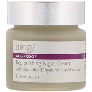Отзывы о Trilogy, Age-Proof, Replenishing Night Cream, 2 fl oz (60 ml)