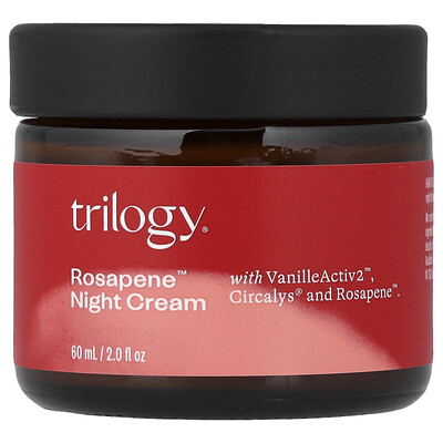 Trilogy, Rosapene, Crema nocturna, 60 ml (2 oz. líq.)
