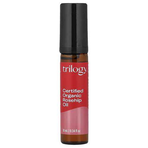Trilogy, Certified Organic Rosehip Oil, For All Skin Types, 0.34 fl oz (10 ml)