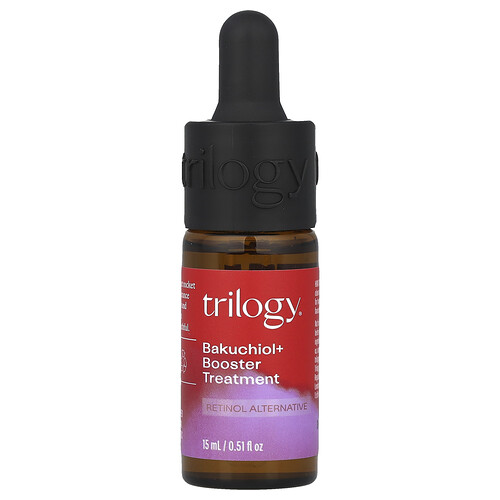 Trilogy, Bakuchiol + Booster Treatment, 0.51 fl oz (15 ml)