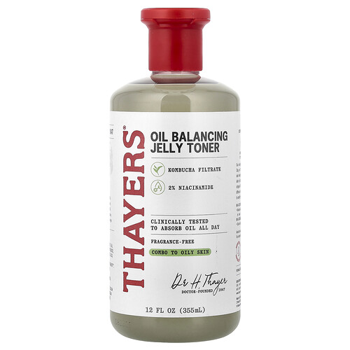 Thayers Oil Balancing Jelly Toner, Combo to Oily Skin, 12 fl oz (355 ml)