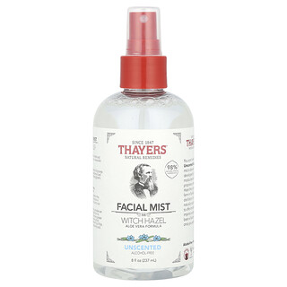 Thayers, ハマメリス フェイシャルミスト、アルコール不使用、無香料、237ml（8液量オンス）