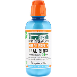 Отзывы о ТераБрет, Fresh Breath Oral Rinse, Invigorating Icy Mint Flavor, 16 fl oz (473 ml)
