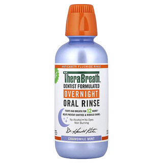 TheraBreath, Enjuague bucal nocturno, Manzanilla y menta, 473 ml (16 oz. líq.)