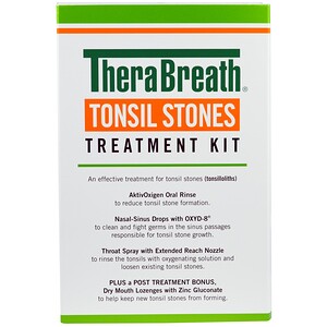 Отзывы о ТераБрет, Tonsil Stones Treatment Kit, 5 Piece Kit