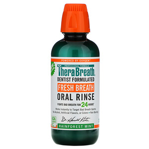 Отзывы о ТераБрет, Fresh Breath, Oral Rinse, Rainforest Mint, 16 fl oz (473 ml)