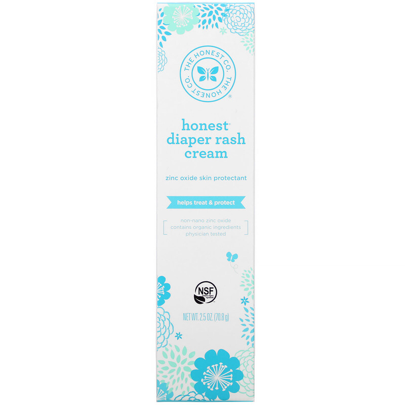 The Honest Company, Diaper Rash Cream, 2.5 oz (70.8 g) iHerb