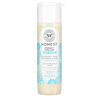 

The Honest Company Purely Sensitive шампунь игель для душа без отдушки 295 мл (10 0 жидк. унций)