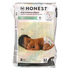 The Honest Company, Honest, подгузники для новорожденных, менее 4,5 кг (10 фунтов), цветущая роза, 32 подгузника