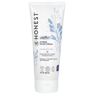The Honest Company, Crema calmante para el alivio del eczema, Sin fragancia, 207 ml (7 oz. líq.)