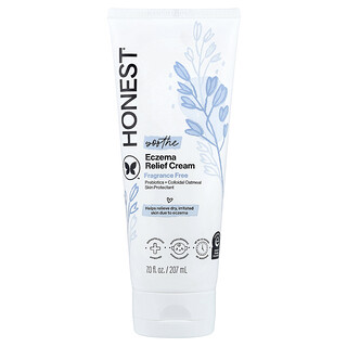 The Honest Company, Soothe, Crème pour le soulagement de l'eczéma, Sans parfum, 207 ml