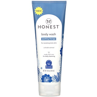 The Honest Company, 宝宝舒缓滋润沐浴露，用于湿疹易发皮肤，8.0 盎司（236 毫升）