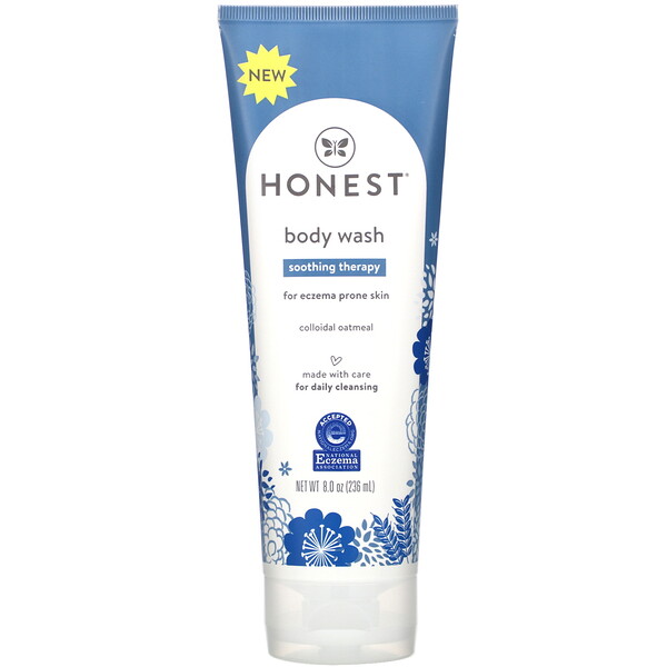 The Honest Company, Soothing Therapy Body Wash, For Eczema Prone Skin, 8.0 oz (236 ml)