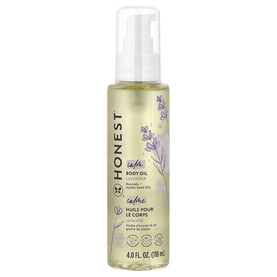 The Honest Company, Aceite corporal calmante, Lavanda, 118 ml (4 oz. líq.)
