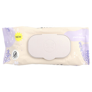 The Honest Company, салфетки на растительной основе, лаванда, 60 шт.
