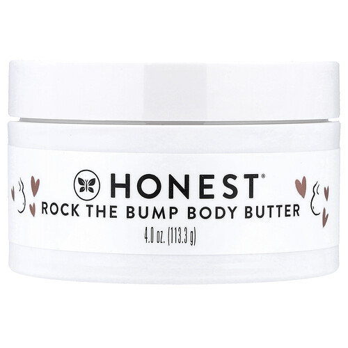 The Honest Company, Rock the Bump Body Butter, Körperbutter, duftneutral, 113,3 g (4 oz.)