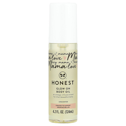 The Honest Company, Glow On Body Oil, duftneutral, 124 ml (4,2 fl. oz.)