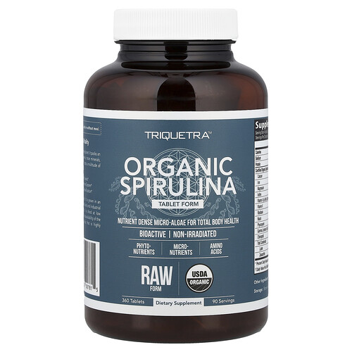 Triquetra Health, Bio-Spirulina, 360 Tabletten