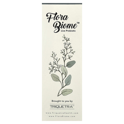 Triquetra Health, Flora Biome™, Live Probiotic Liquid Supplement, flüssiges Live-Probiotikum, 473 ml (16 fl. oz.)