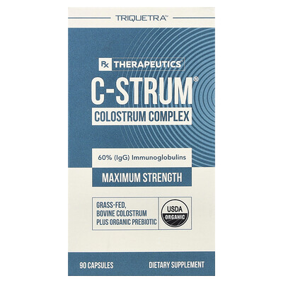 Product Image for Triquetra Health, C-Strum , Colostrum Complex, 90 Capsules