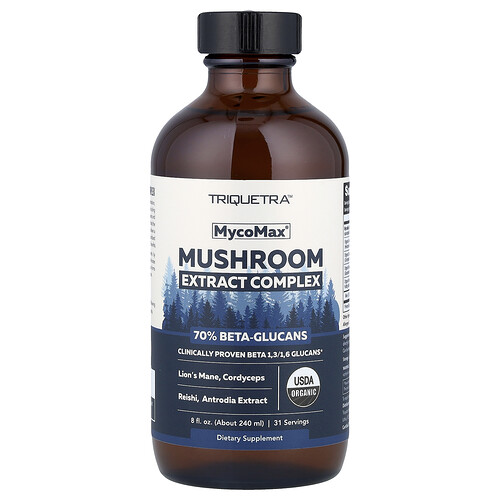 Triquetra Health, MycoMax®, Mushroom Extract Complex, Pilzextrakt-Komplex, 240 ml (8 fl. oz.)