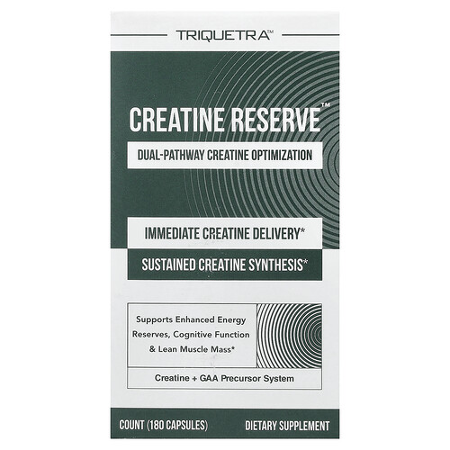 Triquetra Health Creatine Reserve™, 180 Capsules