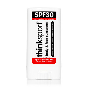 Синк, Thinksport, Sunscreen Stick, SPF 30, 0.64 oz (18.4 g) отзывы