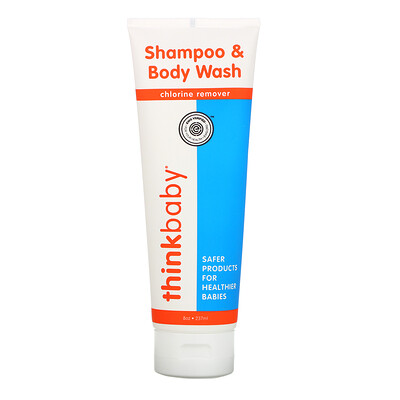 Think Baby, Shampoo & Body Wash, Chlorine Remover, 8 oz (237 ml)