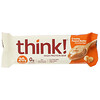 Think !, Creamy Peanut Butter 高蛋白棒，10 棒，每棒 2.1 盎司（60 克）