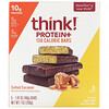 ThinkThin, Protein+ 150 能量棒,咸焦糖味,5 棒,每棒 1.41 盎司(40 克)