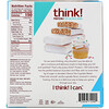 Think !, 蛋白質+ 150 卡路里能量棒，蛋糕糊，10 支，每支 1.41 盎司（40 克）