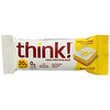 Think !, High Protein Bars, Lemon Delight, 5 Bars, 2.1 oz (60 g) Each