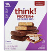 Think !, חטיפי חלבון+ 150 קלוריות, סמורס, 5 חטיפים, 40 גרם (1.41 אונקיות) כל אחד