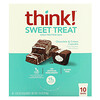 Батончик с высоким содержанием протеина Sweet Treat, кекс с шоколадом и кремом, 10 батончиков, 57 г (2,01 унции)
