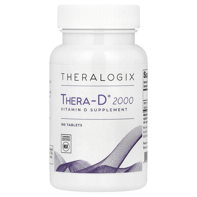 Theralogix  Thera-D 2000   180 Tablets