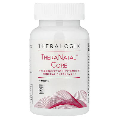 Photos - Vitamins & Minerals Theralogix, TheraNatal® Core, 90 Tablets THL-01030