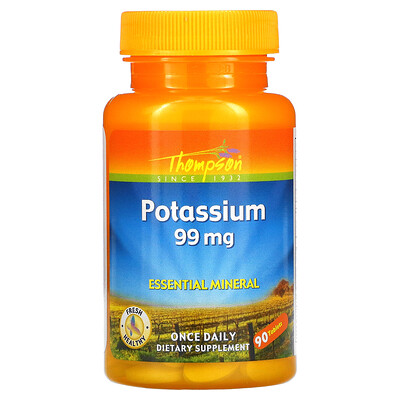 

Thompson Potassium 99 mg 90 Tablets