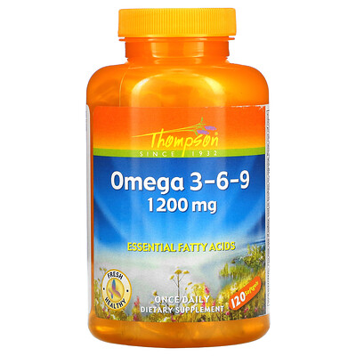 

Thompson Omega 3-6-9 1200 mg 120 Softgels