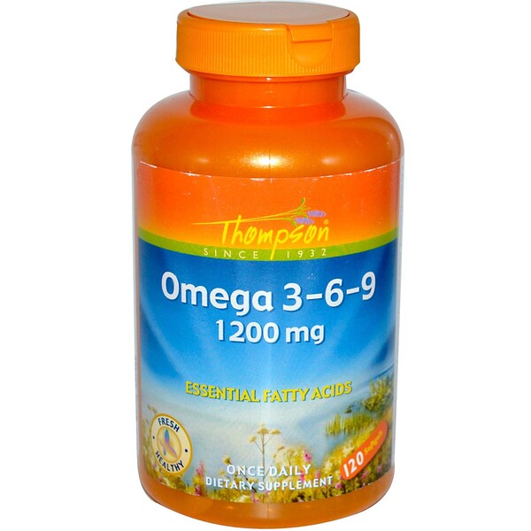 Thompson, Omega 369, 1200 mg, 120 Softgels iHerb
