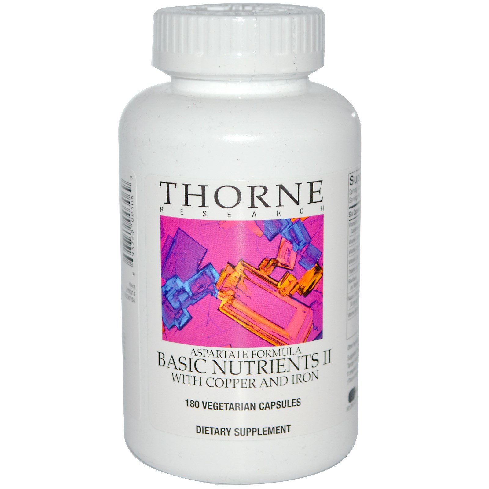 Thorne Research, Basic Nutrients II, 180 Veggie Caps - iHerb.com