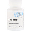 Thorne Research, Copper Bisglycinate, 60 Capsules