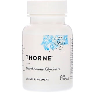 Thorne Research, Molybdenum Glycinate, 60 Capsules