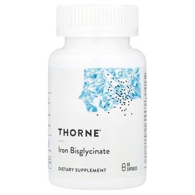 Thorne Iron Bisglycinate 25 mg 60 Capsules