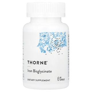 Thorne, Ferro bisglicinato, 60 capsule (25 mg per capsula)