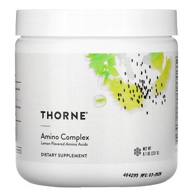 Thorne Research Amino Complex, Lemon Flavored, 8.1 oz (231 g)